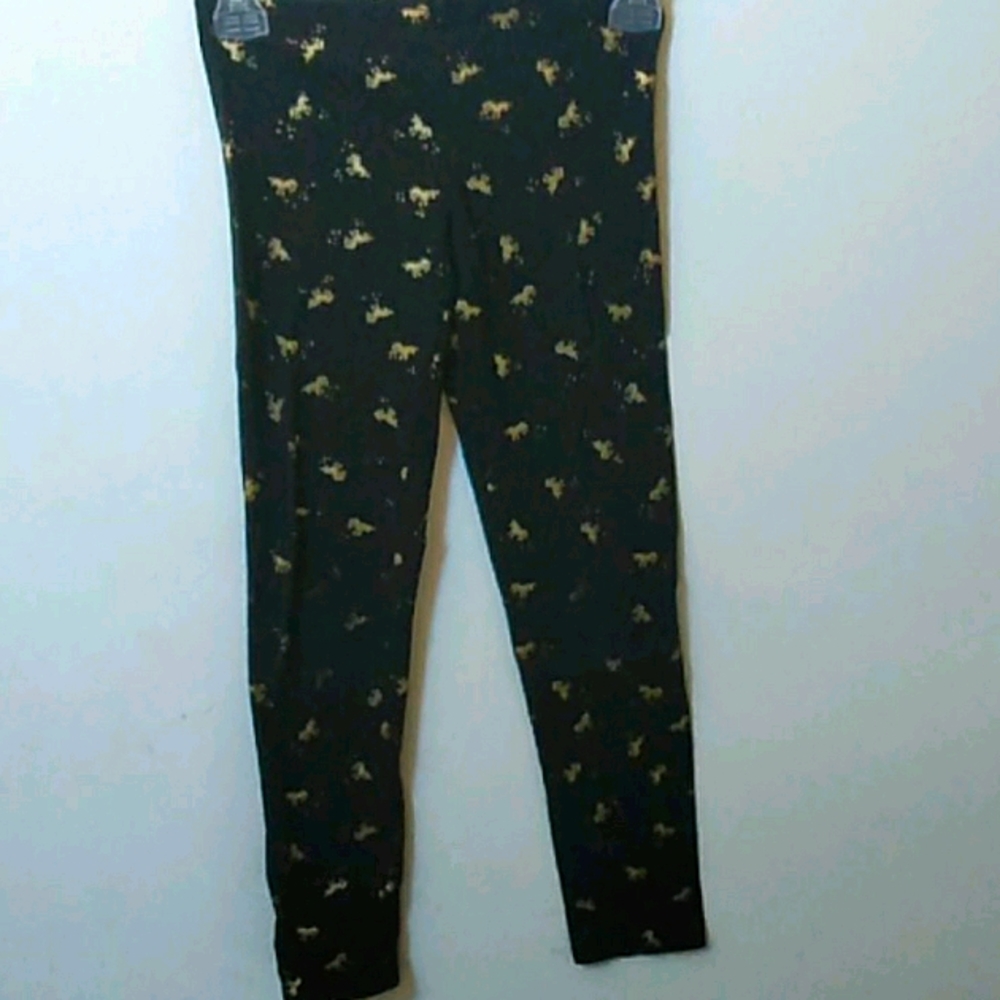 Black Old Navy Unicorn Leggings